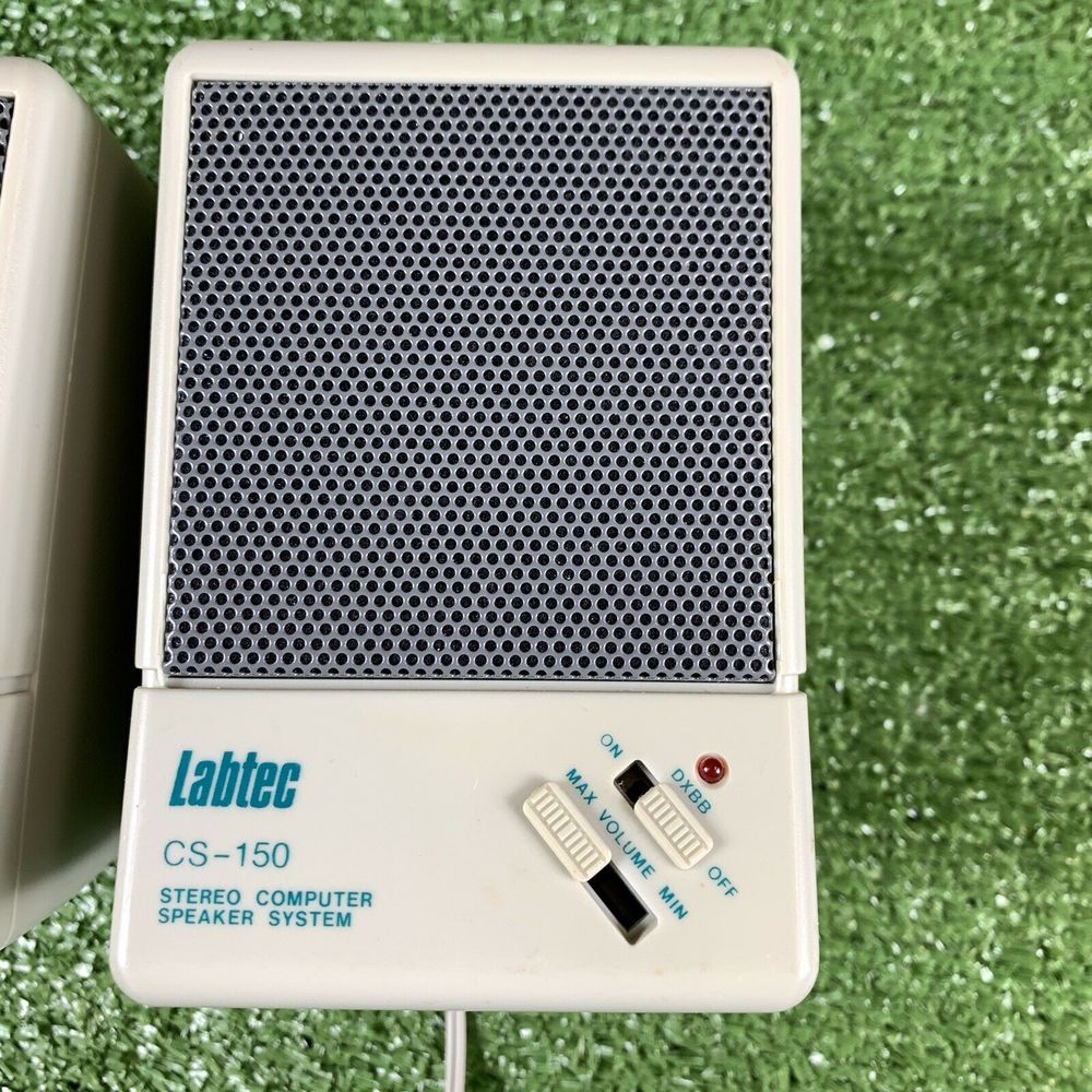 Labtec CS-150 Computer Speakers - Tested/Works - Picture 4 of 11